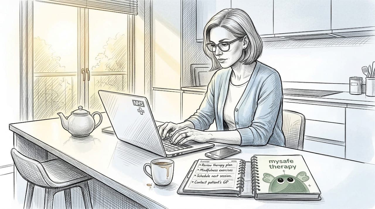 Video vs. chat therapy explained for UK adults