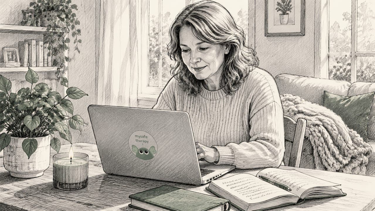 Confidential online support explained for UK adults