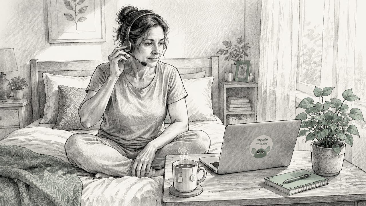 One-to-one video therapy explained for UK adults